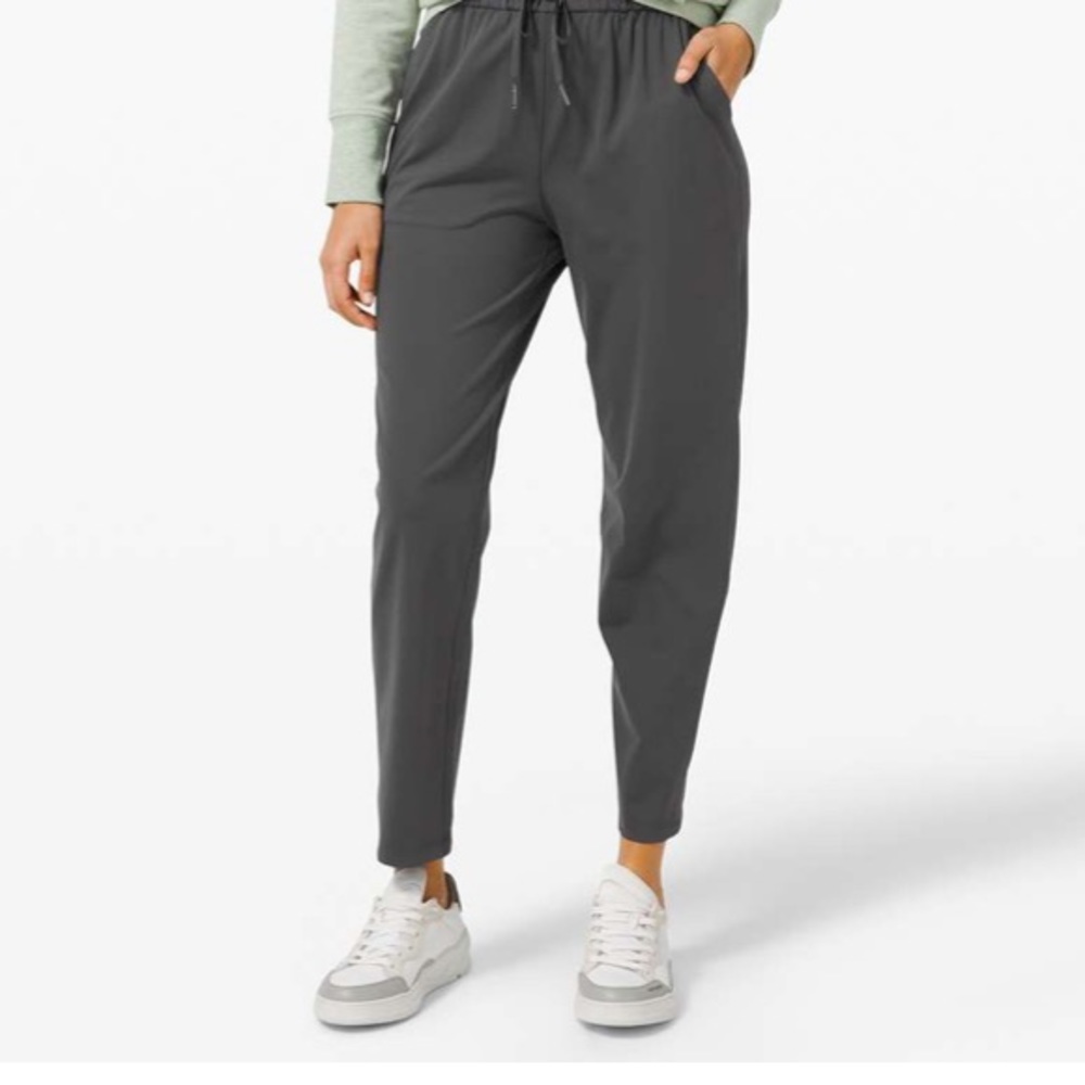Lululemon Keep Moving Casual stretch work pant in graphite grey
